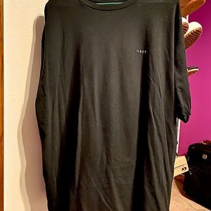 Obey Noir Woman Icon 2 T-Shirt - NWT